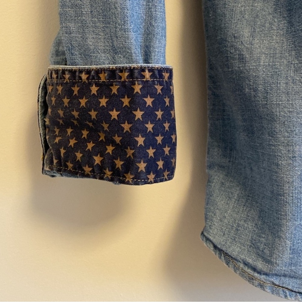 U.S. Polo Denim Stars and Stripes Button Down 🇺🇸 - Picture 5 of 10